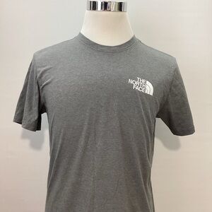 The North Face Gray Short Sleeve Tee Classic Crew Neck Size M